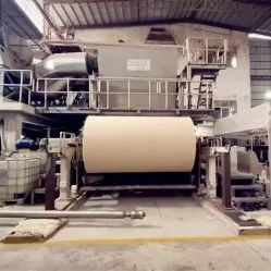 Máquina da fabricação do papel higiênico da palha 45gsm do trigo